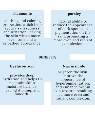 BODI BEAUTY BA Whitening Face Cream with Hyaluronic Acid Niacinamide Chamomile Lightens Freckles on Face with 21% Whitening Concentrate 50ml - Buy Online on GoSupps.com