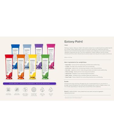 Galaxy Paint Ice Blue - 5.1 Fl Oz | Vibrant Hair Color for Lighter Shades | Shop Internationally - Buy Online on GoSupps.com