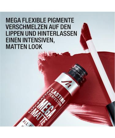  Manhattan Manhattan Lasting Perfection Mega Matte Liquid Lip Colour 930 - Buy Online on GoSupps.com