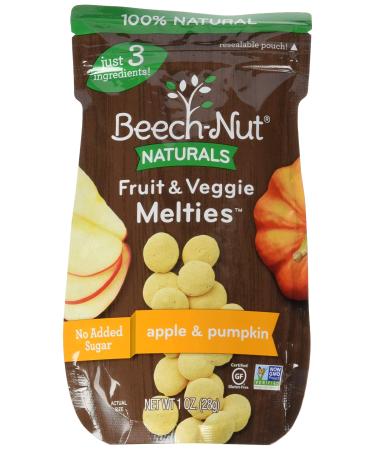 Beech-Nut  Naturals Fruit & Veggie Melties Stage 3 Apple & Pumpkin 1 oz (28 g)