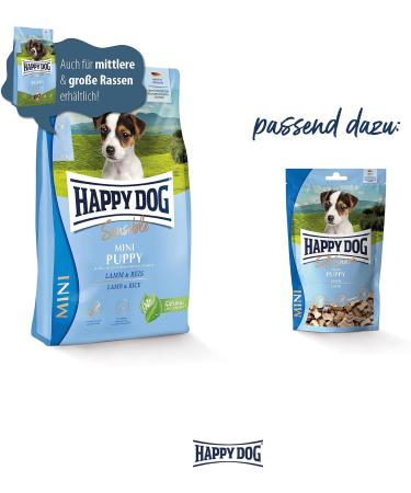 Buy Happy Dog Sensible Mini Puppy 4 kg Premium Nutrition for Small Breeds | International Shipping Available - Buy Online on GoSupps.com