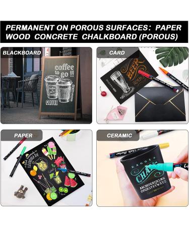 Shuttle Art Chalk Markers 30 Vibrant Colors - Water-based Liquid Chalk Pens for Chalkboards, Windows, Glass - Erasable & Reversible - 3mm Fine Tip - Ideal for Office and Home Supplies - Buy Online on GoSupps.com