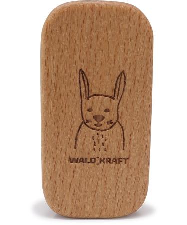 Waldkraft children's nail brush Blackforest |High quality nail brush for children's hands made of beech wood |Bristle from fibre (vegan) or natural bristles (hare natural bristles)