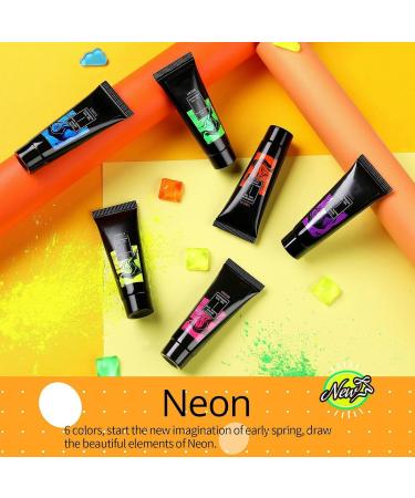 Glow-in-the-Dark Gel Nail Kit 6 Long-Lasting Glitter Gel Nail Extensions for Women and Girls - Buy Online on GoSupps.com