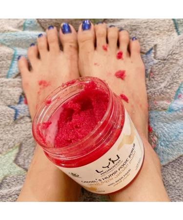  Ly'n Morocco LY'N MOROCO - Camel Hump & Sea Salt Exfoliating Scrub - 200 g - Organic Foot Peeling - Treats Calluses and Cracks for Dry Fee - Buy Online on GoSupps.com