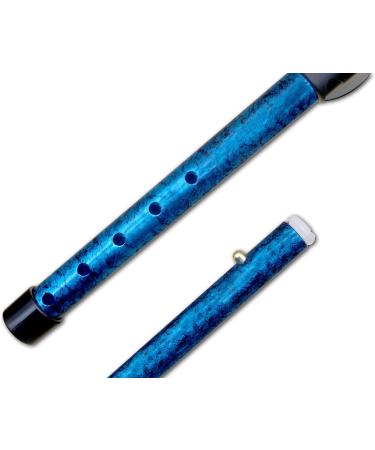 Blue Crackle Gel Handled Walking Stick by Life Healthcare - Buy Online on GoSupps.com