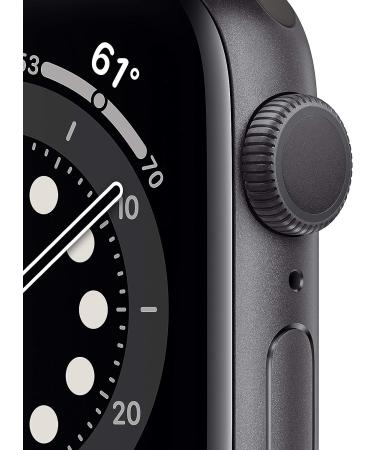 Apple Watch Series 6 (GPS 40mm) - Space Gray Aluminum Case with Black Sport Band | Renewed - Buy Online on GoSupps.com