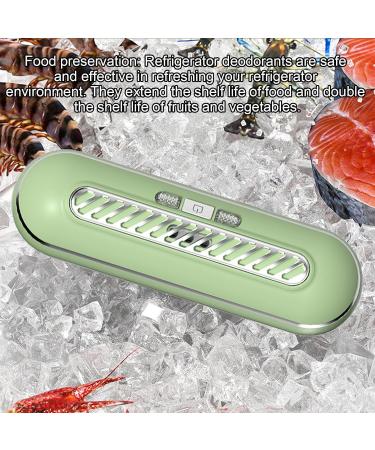 Fridge Deodorizer - with Charging Cable Scent Remover and Air Purifier Small Freezer Deodorizer for Closet Outperforms Activated Carbon and Baking Soda Bairong Green - Buy Online on GoSupps.com
