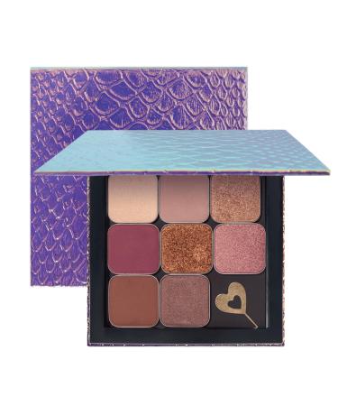 Single Eyeshadow Magnetic Palette 8 Color Soft Angelic Makeup Eyeshadow Powder Small Travel Size Metal Stickers for Lipgloss Blush Face Powder (Palette-A)