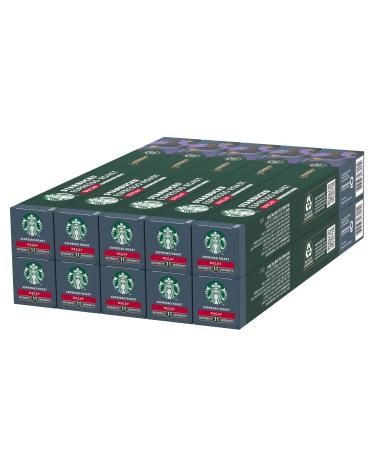 Nestl STARBUCKS Espresso Roast Cafe nevrij by Nespresso Dark Roast Koffiecapsules 10 x 10 100 Capsules