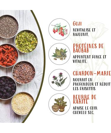 Naturtint Hair Food Goji Revitalizing Mask for Dull/Weakened Hair 150 ml - Buy Online on GoSupps.com