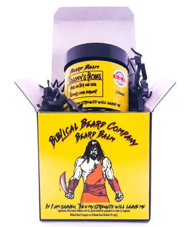 Premium Beard Balm - Made in USA | Solomon's Riches | Nourish & Style Your Beard - Buy Online on GoSupps.com