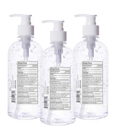 NXN 70% Alcohol Hand Sanitizer Gel 12oz - Cara Cara Scent - 3 Pack - Buy Online on GoSupps.com