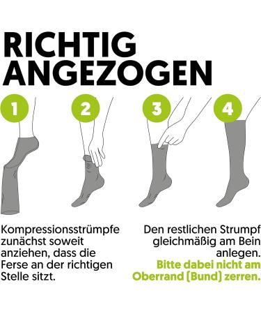 Kuinea Compression Stockings for Men & Women - Thrombosis Running Socks | Red M (EU 39-42) | Ideal for Sport & Travel - Buy Online on GoSupps.com