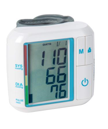 Lumiscope Advanced Automatic Digital Blood Pressure Monitor with Wrist Cuff, 1147