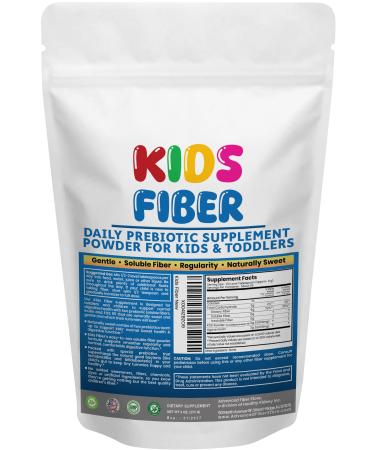 Kids Fiber for Constipation Relief Prebiotics for Children Toddler Fiber Supplement Mild Sweetness Fiber Powder for Kids Gut Health for Regularity & Softness 60 Servings