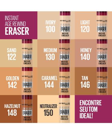 Maybelline Instant Age Rewind Concealer 100 Ivory - Dark Circle Treatment 0.2 fl oz - Buy Online on GoSupps.com