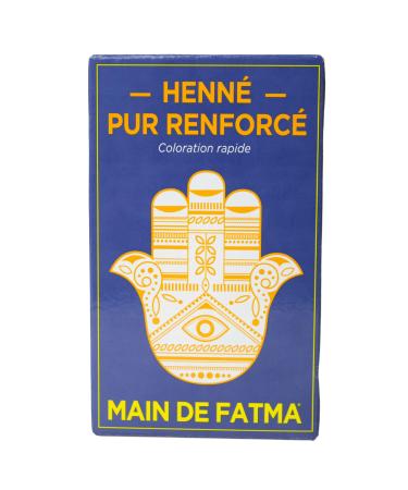 Coloration capillaire au henn Fatma cuivre intense 90 g Coloration capillaire base de plantes en cuivre