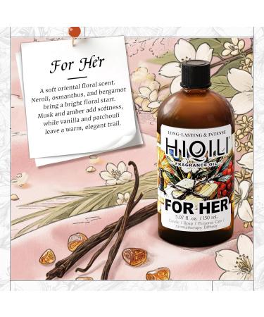 HIQILI 30ML Sweet Orange Essential Oil & 150ML for Her Fragrance Oil for DIY Diffuser - Buy Online on GoSupps.com
