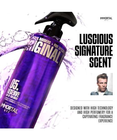 Immortal NYC Reserve 05 After Shave Spray Premier Men's Cologne 17 oz - Exclusive Barbers - Softens Skin - Refreshes/disinfects and Relieves Face and Skin - Moisturizing Formula After Shaving Fruity Floral - Buy Online on GoSupps.com