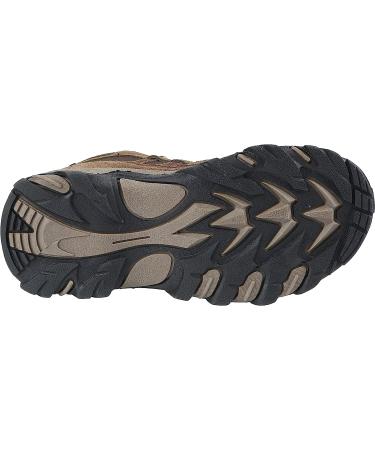 Northside Kid's Rampart Mid Hiking Boot | Rugged Suede Upper | Quick Lace-Up Closure | Durable TPR Outsole | Big Kid (8-12 Years) | Medium Brown - Buy Online on GoSupps.com