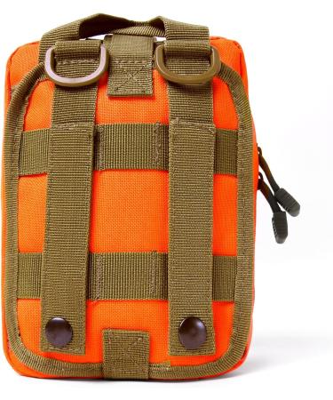 Buy Bituor Tactical First Aid Pocket Kit - Molle Waterproof EMT Pouch for Outdoor Camping Travel & Adventure (Orange) - Buy Online on GoSupps.com