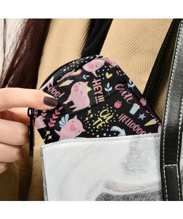 Fustylead Travel Pill Organizer Case - Zipper Purse with Removable Weekly Pill Box for Vitamins & Supplements (Pigs) - Perfect for International Shipping - Buy Online on GoSupps.com