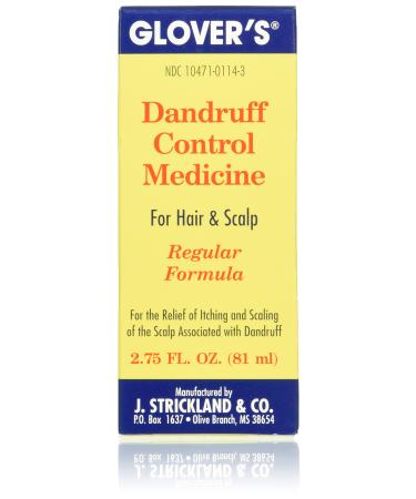 Glovers Dandruff Control Medicine Regular Formula 2.75 oz