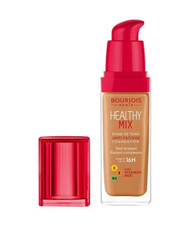Bourjois Healthy Mix Anti-Fatigue Medium Coverage Liquid Foundation 58 Caramel 30ml