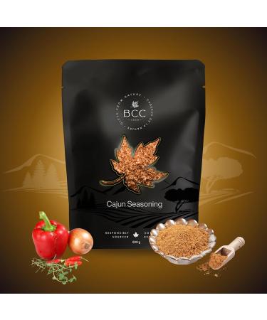 Cajun Seasoning 200g - Bold & Spicy Blend Authentic Cajun Flavor Perfect for Grilling Cooking and Seasoning Non-GMO Gluten-Free - Buy Online on GoSupps.com