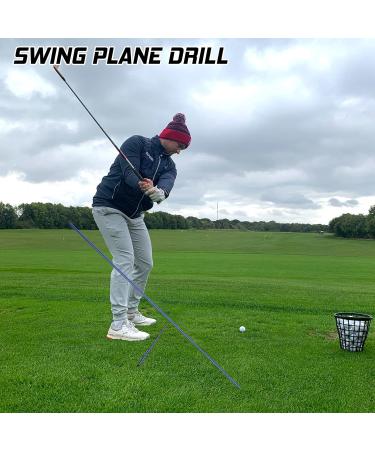 Kamitty Golf Alignment Stick 2/3 Packs - Portable Detachable Training Equipment (Blue) - Buy Online on GoSupps.com