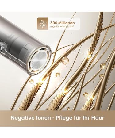 Dream Pocket High-Speed Hair Dryer - 3 Foldable Shapes 300g 110 000 RPM Motor 300 Million Negative Ions 57 C Constant Temperature - Portable & Efficient Drying in Gray - Buy Online on GoSupps.com