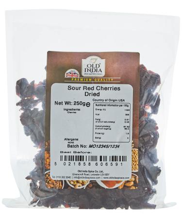 Old India Sour Red Cherries Dried 250g