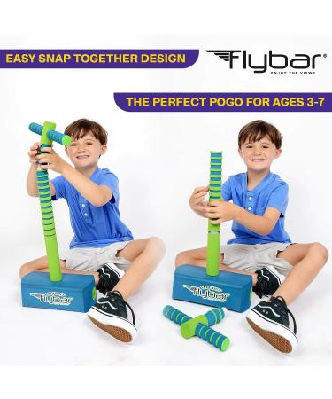 Flybar My First Foam Jump and Squeak Pogo Stick - Safe Pogo Stick for Kids Ages 3 & Up (Blue) - Buy Online on GoSupps.com
