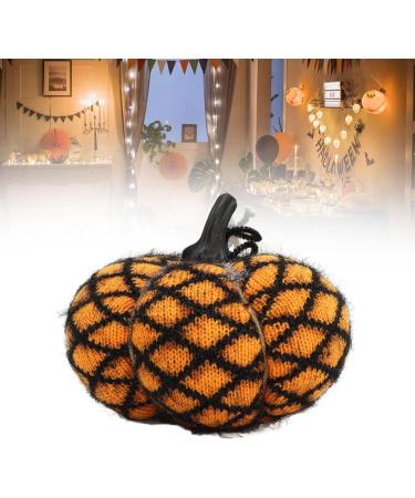 Handmade Fabric Pumpkin Halloween Pumpkin Exquisite Soft Wool Pumpkin Decorative Fabric Pumpkin Autumn Decorations(Yellow) - Buy Online on GoSupps.com