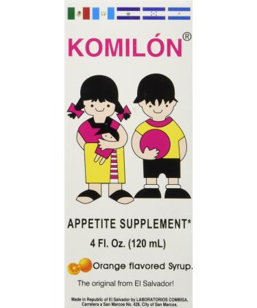 Komilon Appetite supplement Kids Syrup 4 oz