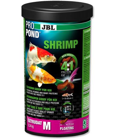JBL Koi Shrimp, Floating Extrudates, Treat, ProPond Shrimp, 0.34 kg