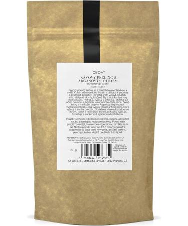 Oli-Oly Argan Oil Exfoliating Scrub for Face and Body with Gentle Scent | Natural Ingredients - For All Skin Types - Moroccan Argan - 600g - Buy Online on GoSupps.com