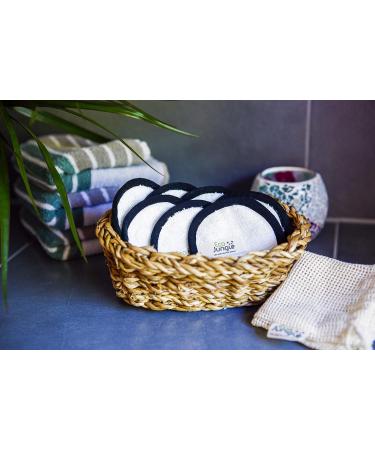 Eco Jungle Washamm Sleeping Pads - 12 Sustainable & Reusable 3-Layer Cotton Pads - T V Rheinland Tested - Includes 2 Wash Bags - International Shipping Available - Buy Online on GoSupps.com