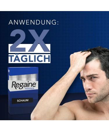 Regaine Men Foam - 3-Month Pack | 50 mg/g Minoxidil for Hair Loss & Growth | Ships Internationally - Buy Online on GoSupps.com
