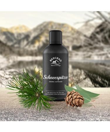 Bergbad Bio-Sauna Infusion 100ml - Organic Essential Oils with Swiss Pine & Eucalyptus | Natural Sauna Experience - Buy Online on GoSupps.com