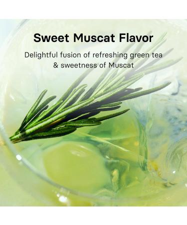 OSULLOC Sunshine Muscat Cold Brew Tea Sweet Muscat flavored iced tea Hydration Tea Packets (20ea 1.76oz) - Buy Online on GoSupps.com