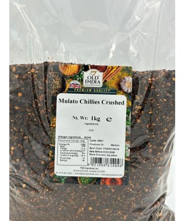 Old India Mulato Chillies Crushed 1kg