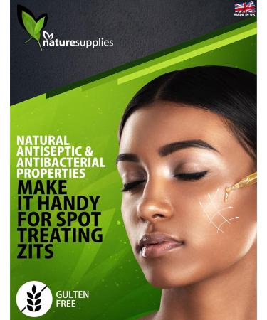 Naturesupplies Super Oregano Oil 30ml - 80% Carvacrol - Made in UK - Mediterranean Grown - Super Potent Essential Oil - 125-130mg Carvacrol Per Serving - Buy Online on GoSupps.com
