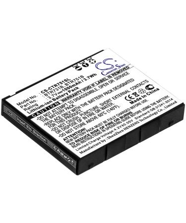 Replacement Battery BTR731B BTR751 BTR751B for C731 C751 GzOne Rock C731 GzOne Rock C751 GzoneE Ravine C751 3.7V/1000mAh