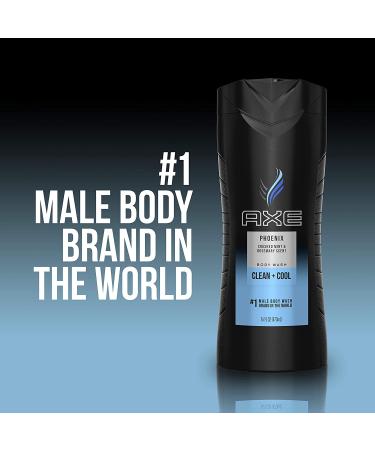 Axe Phoenix Body Wash - Crushed Mint & Rosemary 16 fl oz | Refreshing Men's Shower Gel - Buy Online on GoSupps.com