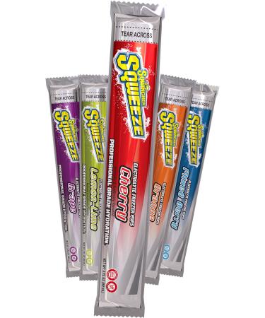 SQWINCHER 159200201 Squeeze Electrolyte Freezer Pops, 3 oz, 150 count Freezer Pops Regular Pack of 150