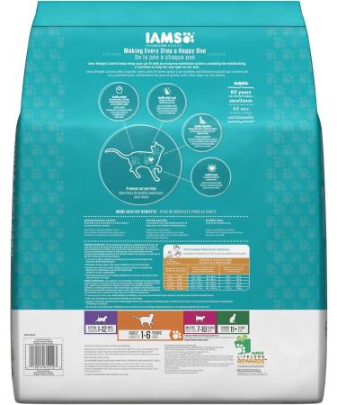 Iams Proactive Health Adult Weight Control Premium Cat Nutrition 9.8 Pound 9.8-Pound - Buy Online on GoSupps.com