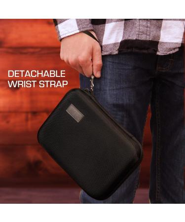 USA Gear Hard Shell Dart Case - Darts Carrying Case for Accessories - Black - Buy Online on GoSupps.com