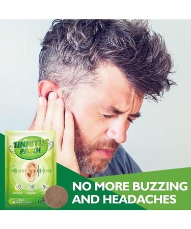 Tinnitus Relief Patches - Natural Herbal Formula for Ringing Ears, Earaches, Improved Hearing, and Peaceful Sleep - Buy Online on GoSupps.com